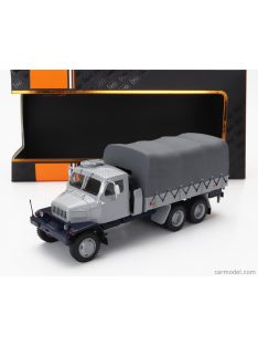   Ixo-Models - Praga V3S Truck 6Wd Telonato 3-Assi 1962 2 Tone Grey