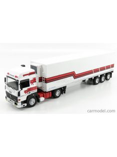   Ixo-Models - Renault R310 Turboleader Truck Semi-Frigo Lamberet 1986 White Red