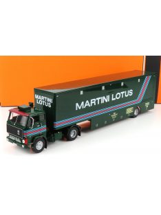   Ixo-Models - VOLVO F89 TRUCK TEAM MARTINI LOTUS RACING F1 CAR TRANSPORTER 1979 GREEN