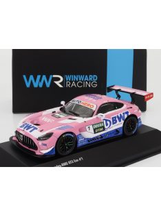   Ixo-Models - MERCEDES BENZ GT3 AMG TEAM WINWARD RACING N 1 DTM SEASON 2022 M.GOTZ PINK WHITE LIGHT BLUE