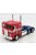 Jada - Peterbilt 352 Tractor Truck 3-Assi 1979 - Optimus Prime Transformers Iv L'Era Dell'Estinzione - Movie 2014 Red Blue