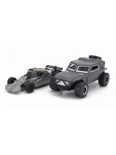   Jada - BUGGY SET 2X DECKARD'S FAST ATTAK BUGGY 2014 + FLIP CAR - FAST & FURIOUS 7 2 TONE GREY