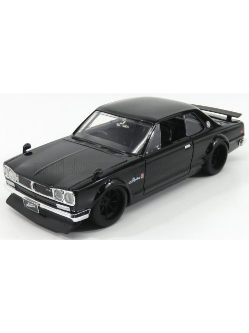 Jada - NISSAN BRIAN'S SKYLINE 2000 GT-R 1973 - BRIAN O'CONNER - FAST & FURIOUS VI (2013) BLACK