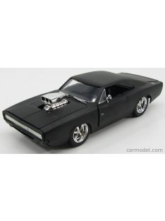   Jada - Dodge Dom'S Dodge Charger R/T 1970 - Fast & Furious 7 Matt Black