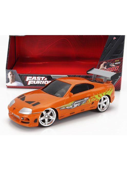 Jada - TOYOTA BRIAN'S SUPRA MKIV 1995 - PAUL WALKER - FAST & FURIOUS ORANGE