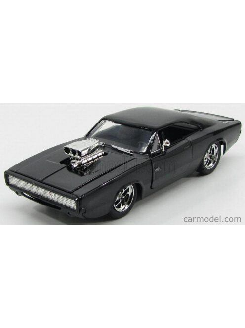 Jada - Dodge Dom'S Dodge Charger R/T 1970 - Fast & Furious 7 Black