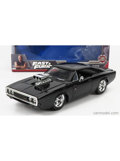 Jada - Dodge Dom'S Dodge Charger R/T 1970 - Fast & Furious Black