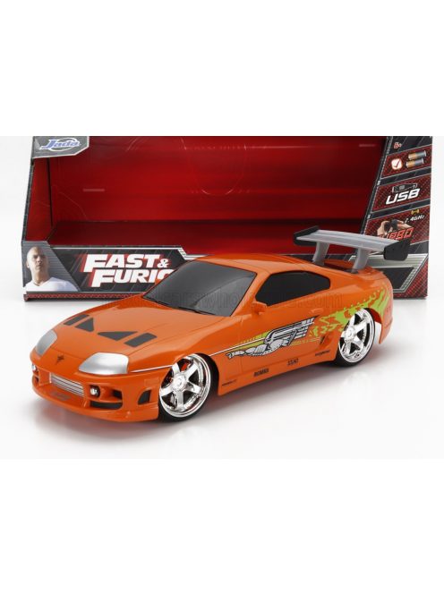 Jada - TOYOTA BRIAN'S SUPRA MKIV 1995 - PAUL WALKER - FAST & FURIOUS ORANGE