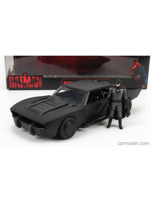 Jada - Batman Batmobile With Figure 2022 - The Batman Movie Matt Black