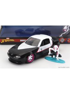 Jada - Mazda Miata With Marvel Ghost Spider 1990 Black White