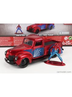 Jada - Ford Usa Pick-Up With Spiderman Figure 1941 Red Blue