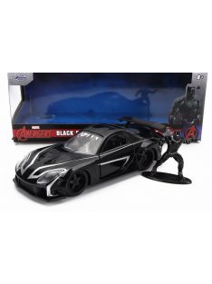 Jada - MAZDA RX-7 WITH BLACK PANTHER FIGURE 1995 BLACK