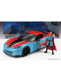   Jada - Chevrolet Corvette Z06 2015 With Doctor Strange Figure Blue Red