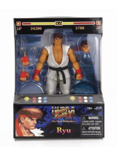   Jada - FIGURES RYU - ULTRA STREET FIGHTER II - THE FINAL CHALLENGERS - CM. 15.5 - ACTION FIGURE WHITE PINK