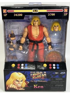   Jada - FIGURES KEN - ULTRA STREET FIGHTER II - THE FINAL CHALLENGERS - CM. 15.5 - ACTION FIGURE RED PINK