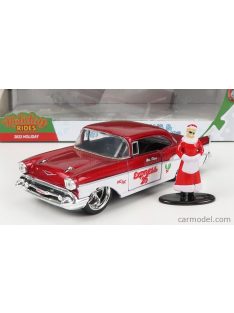   Jada - Chevrolet Bel Air 1957 - Mrs. Santa Claus Red Met White