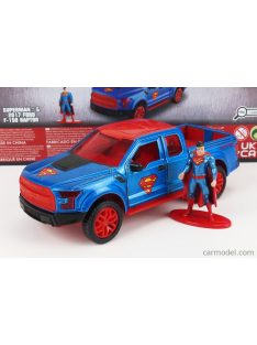   Jada - Ford Usa F-150 Raptor Pick-Up With Superman Figure 2018 Red Blue