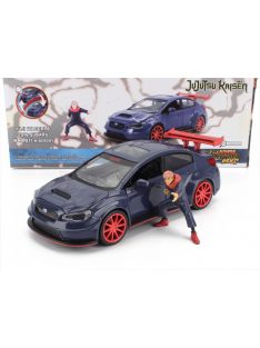   Jada - SUBARU WRX STI WHITEBODY WITH JUJUTSU KAISEN YUJI ITADORI FIGURE 2016 GREY