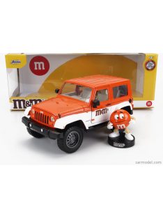   Jada - Jeep Wrangler With M&M'S Figure 2007 Orange White