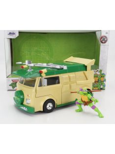   Jada - VOLKSWAGEN PARTY WAGON DONATELLO NINJA TURTLES - TARTARUGHE NINJA YELLOW GREEN