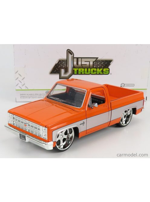 Jada - Chevrolet C-10 Pick-Up Custom 1985 Orange Silver