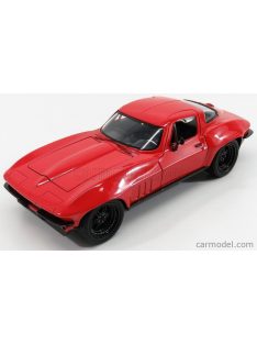   Jada - Chevrolet Letty'S Corvette Coupe 1963 - Fast & Furious 8 2017 Red Black