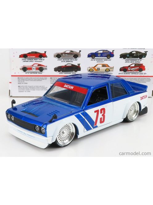 Jada - Datsun 510 N 73 Widebody 1973 Blue White