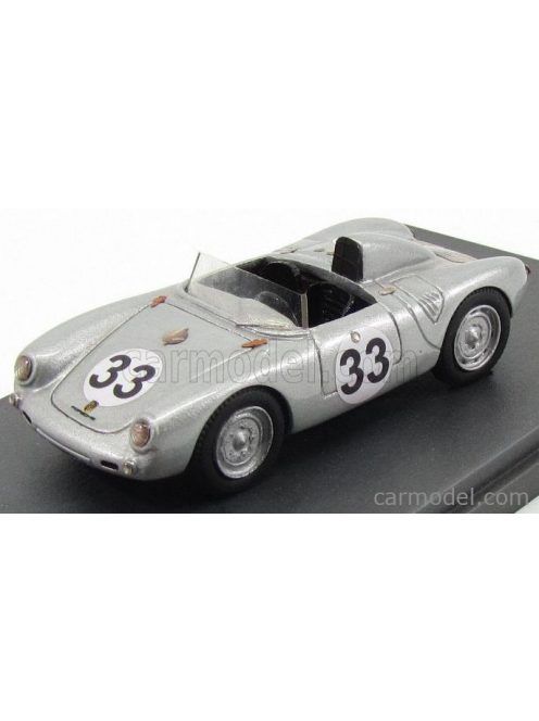 Jolly-Model - Porsche 550Rs Spider N 33 24H Le Mans 1957 Herrmann - Frankenberg Silver