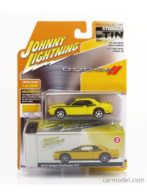 Johnny Lightning - Dodge Challenger Coupe 2010 Yellow