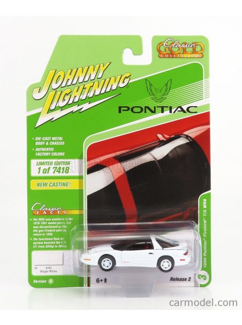 Johnny Lightning - Pontiac Trans Am Coupe 1995 White