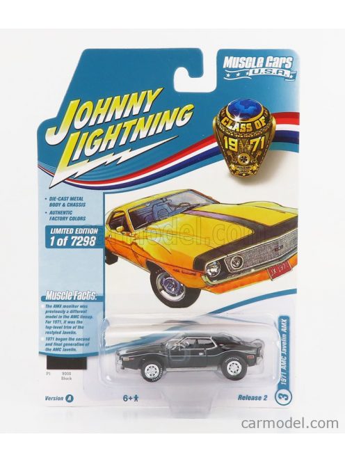 Johnny Lightning - Amc Javelin Amx 1968 Black