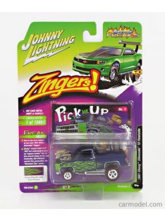   Johnny Lightning - Chevrolet Silverado Pick-Up Custom 1981 Purple Green