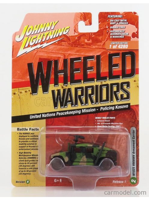 Johnny Lightning - Hummer Humvee Military 1996 Military Camouflage