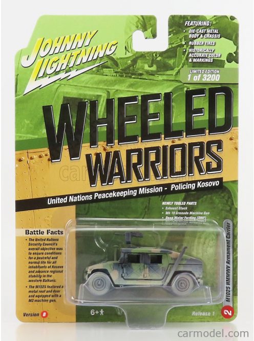 Johnny Lightning - Hummer Humvee Military 1996 Military Camouflage