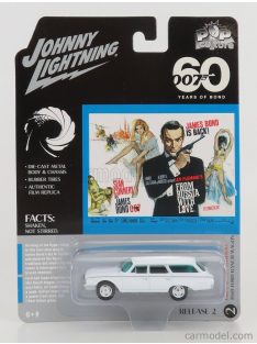   Johnny Lightning - Ford Usa Ranch Station Wagon 1960 - 007 James Bond - From Russia With Love - Dalla Russia Con Amore White