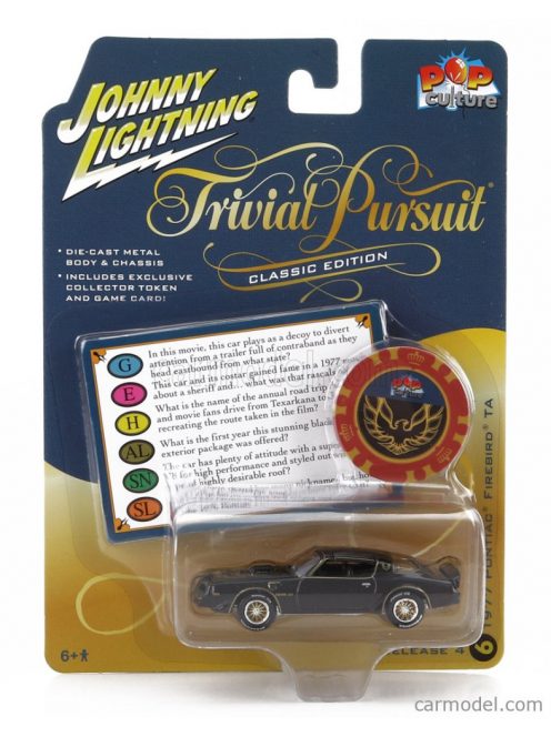 Johnny Lightning - Pontiac Trans Am Coupe 1977 Black Gold