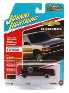 Johnny Lightning - CHEVROLET SILVERADO PICK-UP 2002 RED MET
