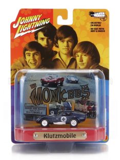   Johnny Lightning - FORD USA SHELBY COBRA 1966 - KLUTZMOBILE - THE MONKEES BLUE WHITE