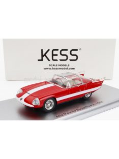   Kess Models - ALFA ROMEO 6C 3000 SUPERFLOW II PININFARINA 1956 RED WHITE