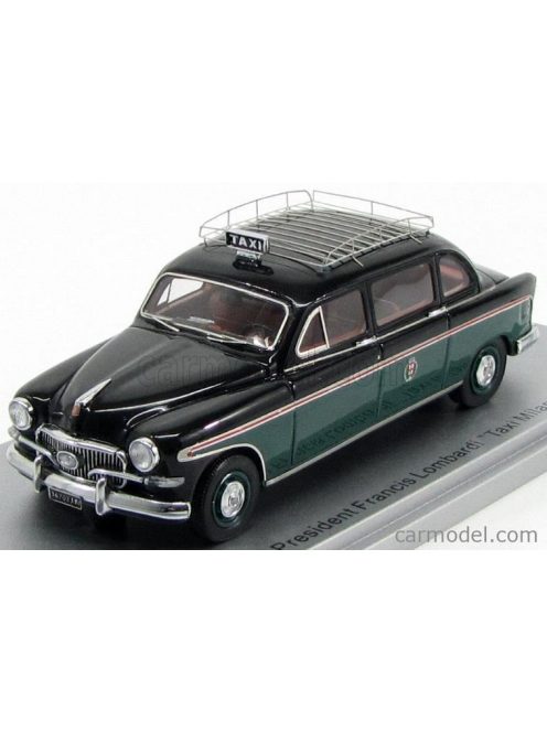 Kess-Model - Fiat 1400B President Francis Lombardi Taxi Milano 1956 Black Green