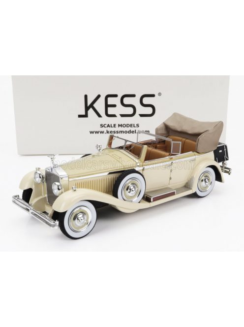 Kess Models - ISOTTA FRASCHINI TIPO 8A SS CASTAGNA ch.1651 CABRIOLET OPEN 1930 BEIGE