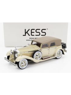   Kess Models - ISOTTA FRASCHINI TIPO 8A SS CASTAGNA ch.1651 CABRIOLET CLOSED 1930 2 TONE BEIGE