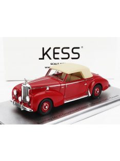   Kess Models - BENTLEY MKVI DROPHEAD COUPE GRABER CABRIOLET CLOSED 1948 RED CREAM