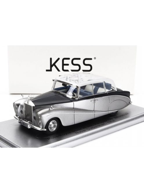 Kess Models - ROLLS ROYCE SILVER WRAITH PERSPEX TOP SALOON 1956 - COLOUR MADE IN 1964 FOR MOVIE - JOY HOUSE SILVER BLUE