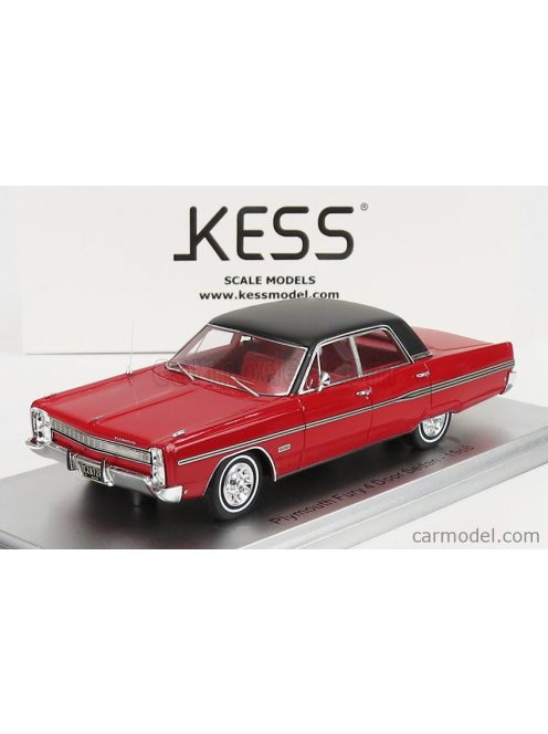 Kess-Model - Plymouth Fury 4-Door Sedan 1968 Red