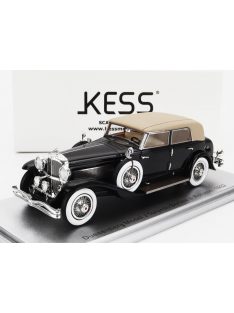   Kess Models - DUESENBERG MODEL J TORPEDO BERLINE ROLLSTON 1932 BLACK BEIGE