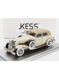   Kess Models - DUESENBERG MODEL J TORPEDO BERLINE ROLLSTON 1932 2 TONE CREAM