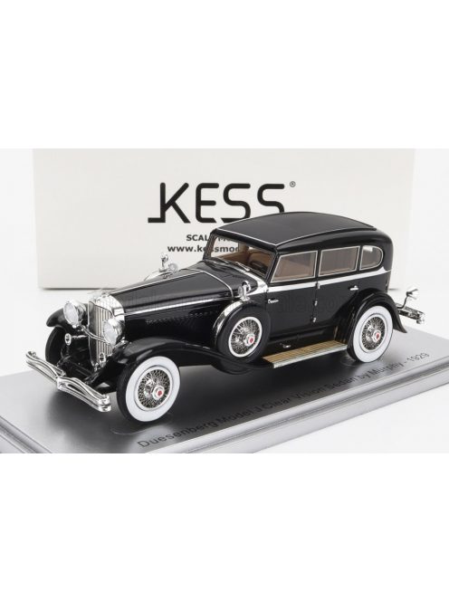 Kess Models - DUESENBERG MODEL J BERLINE CLEAR VISION SEDAN BY MURPHY 1929 BLACK