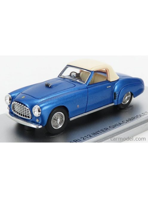 Kess-Model - Ferrari 212 Inter Ghia Ch.0233Eu Cabriolet Closed 1952 Blue Met