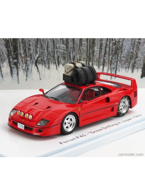 Kess-Model - Ferrari F40 Snow Japan Drifting 1993 Red